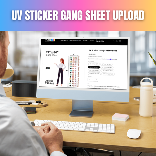 UV Sticker Gang Sheet Upload