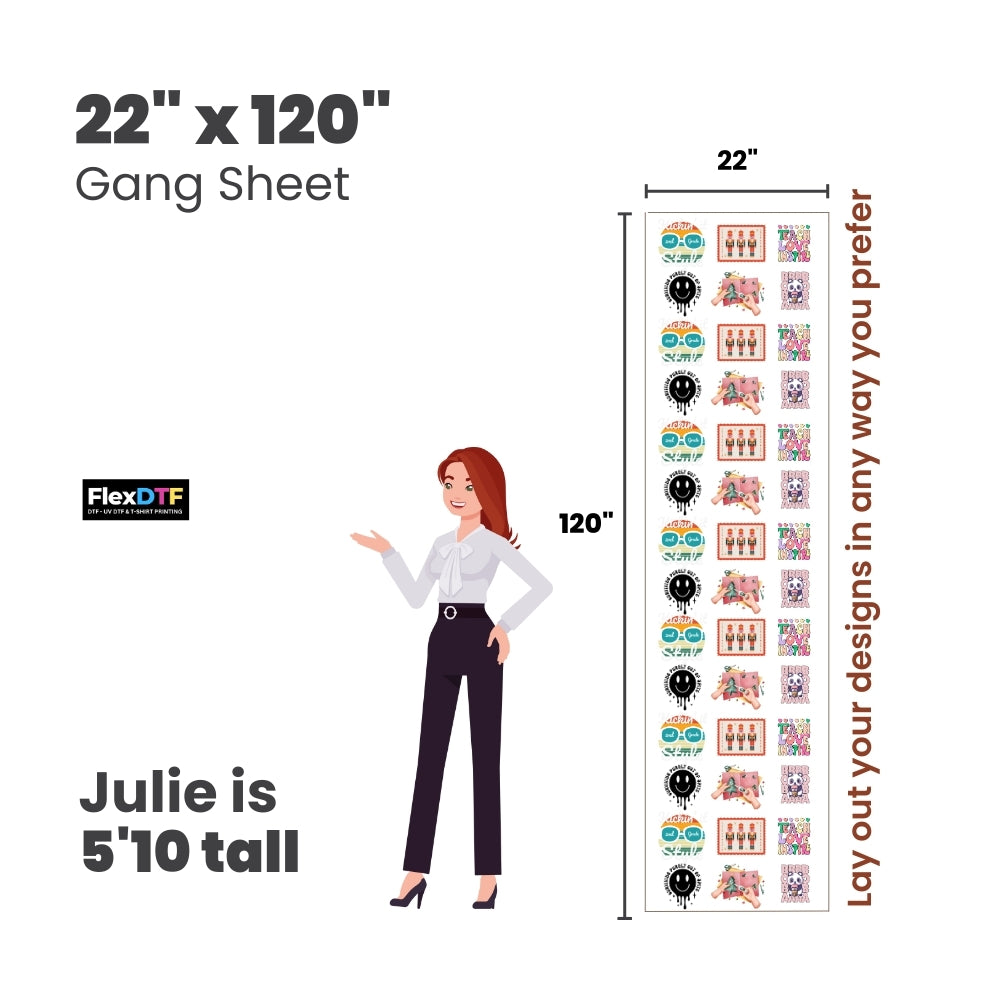 DTF Gang Sheet Upload