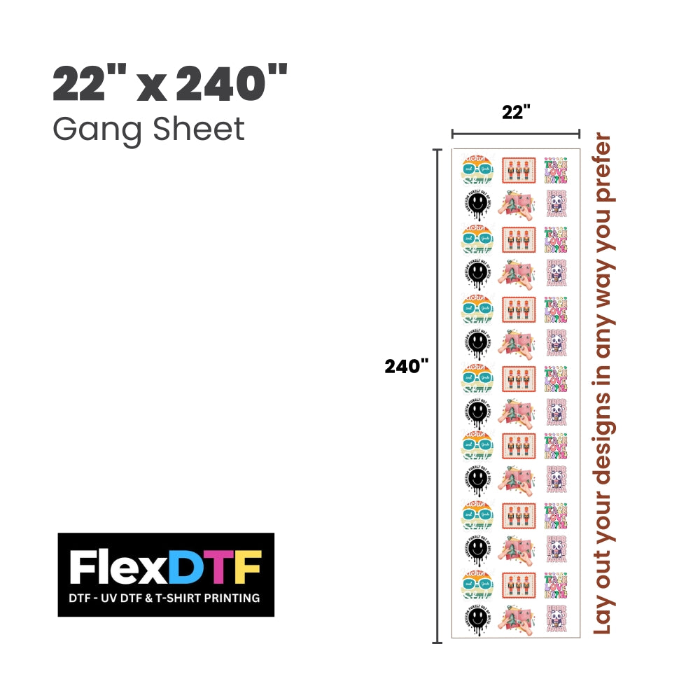 DTF Gang Sheet Upload