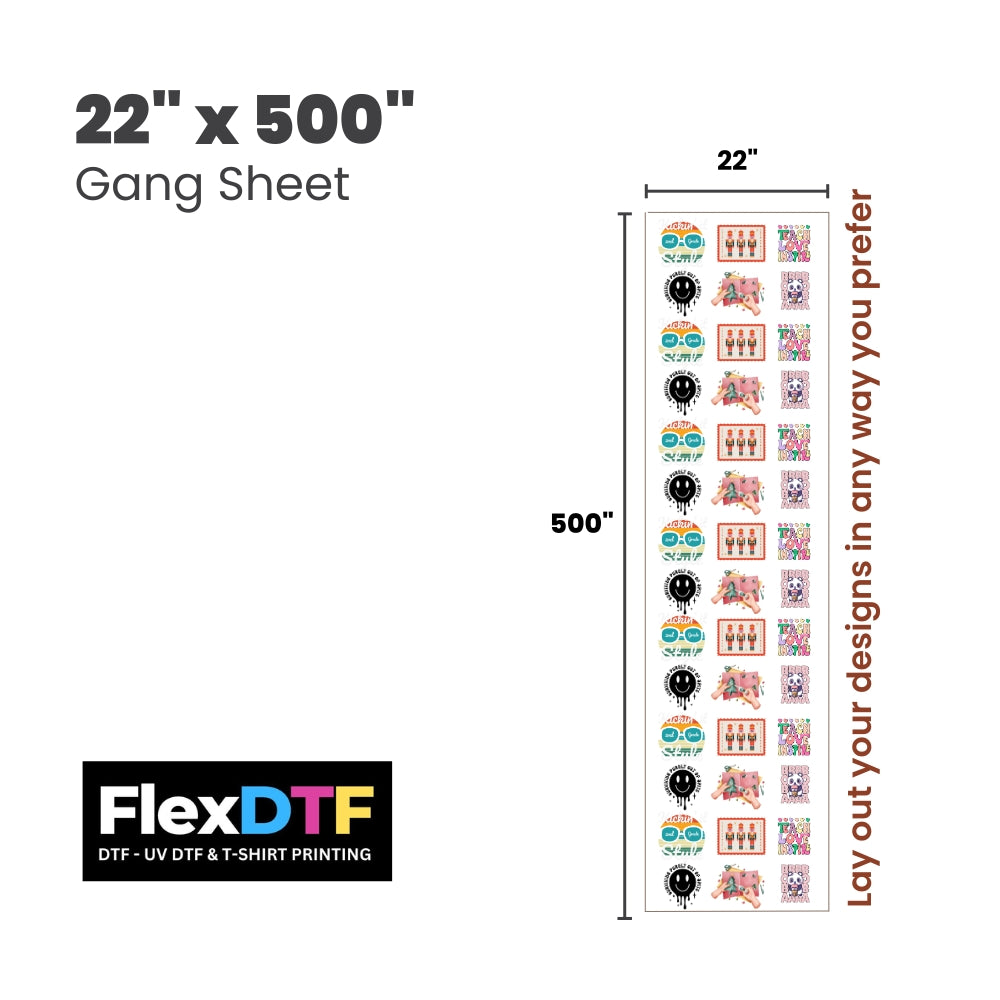DTF Gang Sheet Upload